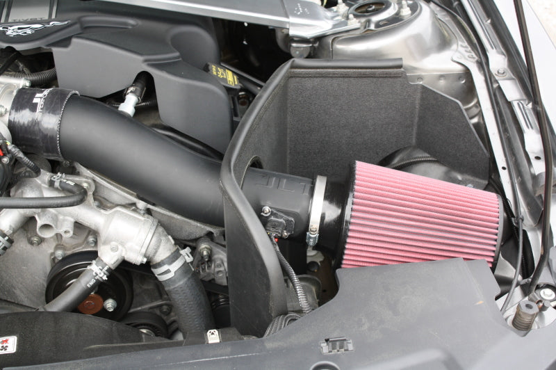 JLT 11-14 Ford Mustang V6 Black Textured Cold Air Intake - CAI-FMV6-11