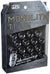 Project Kics 12 x 1.5 Glorious Black T1/06 Monolith Lug - WMN01GK.