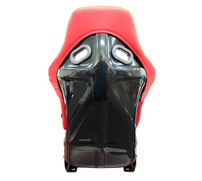 NRG FRP Bucket Seat (Red Cloth) - Large - FRP-300RD.