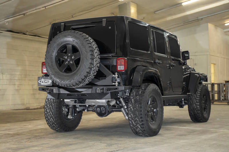 Addictive Desert Designs 07-18 Wrangler JK Stealth Fighter Tire Carrier - T95914NA01NA.