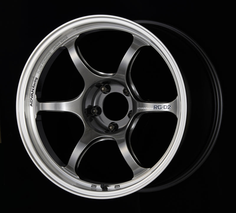 Advan RG-D2 18x9.5 +45 5-114.3 Machining & Racing Hyper Black - YAT8J45EHB