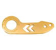 NRG Universal Rear Tow Hook - Gold Dip - TOW-110GD.