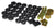Prothane 55-57 Chevy Full 2dr Hardtop Body Mount - Black - 7-131-BL.