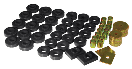 Prothane 55-57 Chevy Full 2dr Hardtop Body Mount - Black - 7-131-BL.