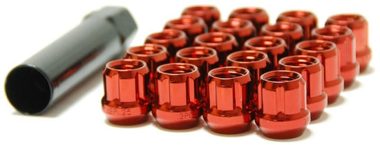 Wheel Mate Muteki Open End Lug Nuts - Red 12x1.25 - 31885R.