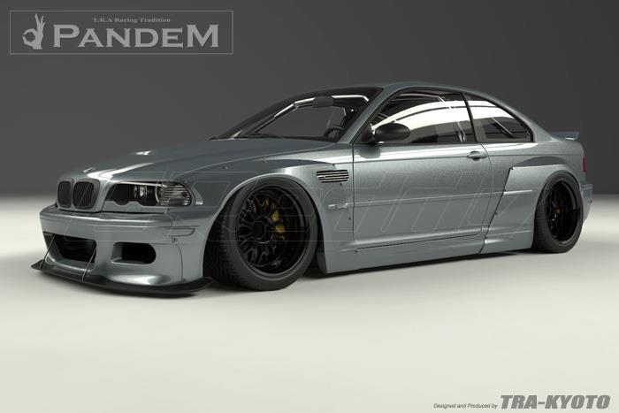 BMW E46 M3 Pandem Rocket Bunny Front Lip (Support - - 17090222.