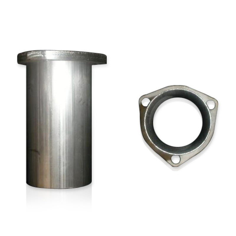 Stainless Works Collector Adapter 3-Bolt 3-1/2in OD Tubing 3in OD - HCA3.53.