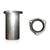 Stainless Works Collector Adapter 3-Bolt 3-1/2in OD Tubing 3in OD - HCA3.53.