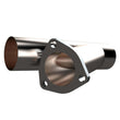 QTP 2.5in Weld-On QTEC Exhaust Cutout Y-Pipe - 10250.