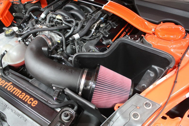 JLT 15-19 Ford Mustang GT350/GT350R Black Textured Cold Air Intake - CAI-GT350-15