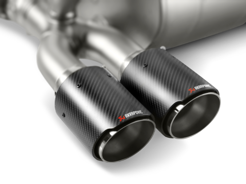 Akrapovic 14-17 BMW M3/M4 (F80/F82) Tail Pipe Set (Carbon) - TP-CT/26