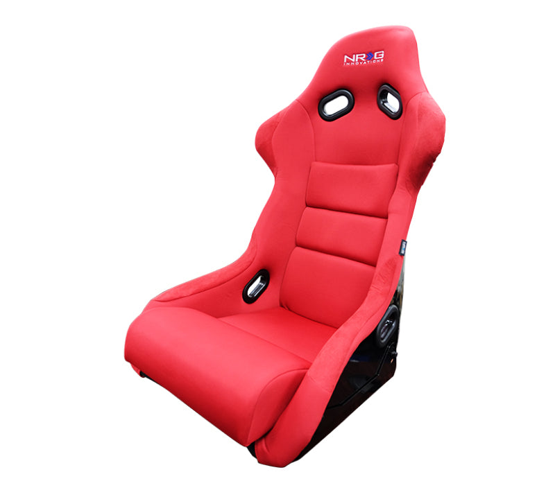 NRG FRP Bucket Seat (Red Cloth) - Large - FRP-300RD.