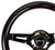 NRG Classic Wood Grain Steering Wheel (310mm) White w/Neochrome 3-Spoke - ST-310WT-MC.