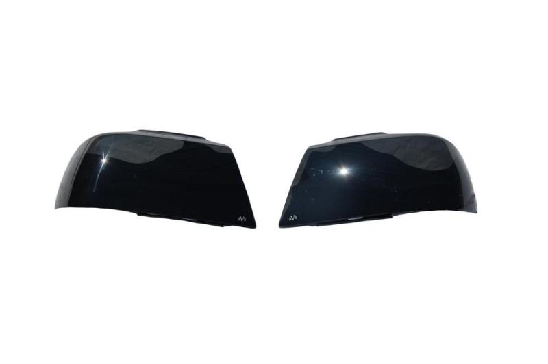 AVS 10-13 Chevy Camaro Headlight Covers - Smoke - 37045.