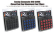 Project Kics 12x1.50 R40 Iconix Aluminum Cap Set - Black - WCIA1K.