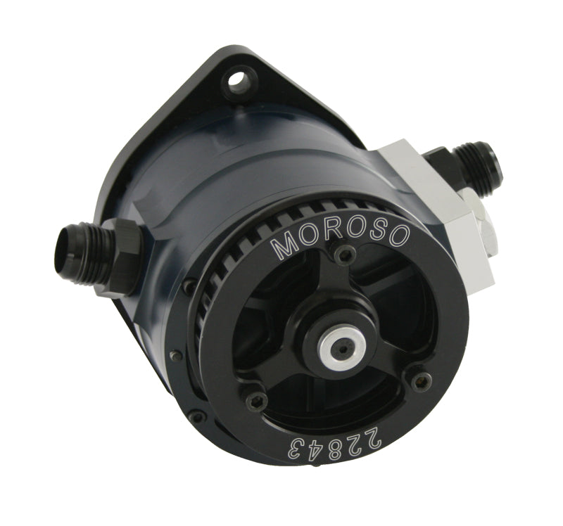 Moroso Large Style 4 Vane Vacuum Pump w/Adjustable Mounting Bracket - 22843.