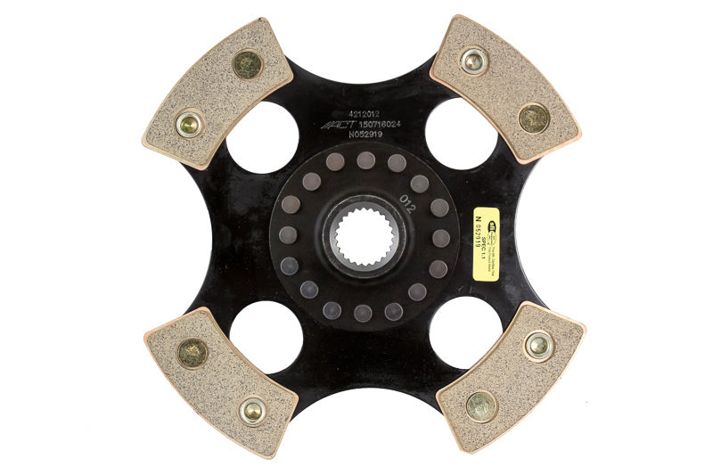 ACT 1988 Honda Prelude 4 Pad Rigid Race Disc - 4212012
