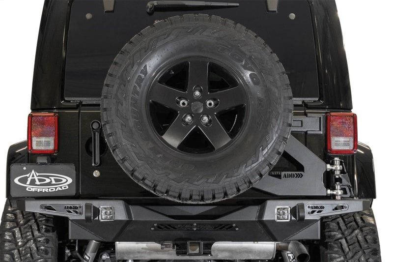 Addictive Desert Designs 07-18 Wrangler JK Stealth Fighter Tire Carrier - T95914NA01NA.