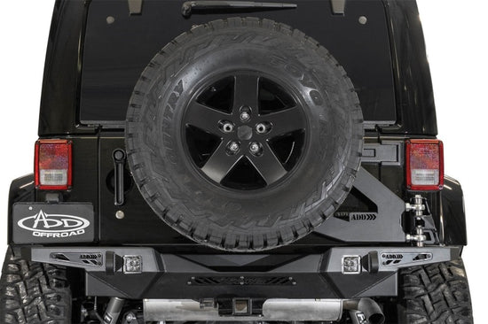 Addictive Desert Designs 07-18 Wrangler JK Stealth Fighter Tire Carrier - T95914NA01NA.