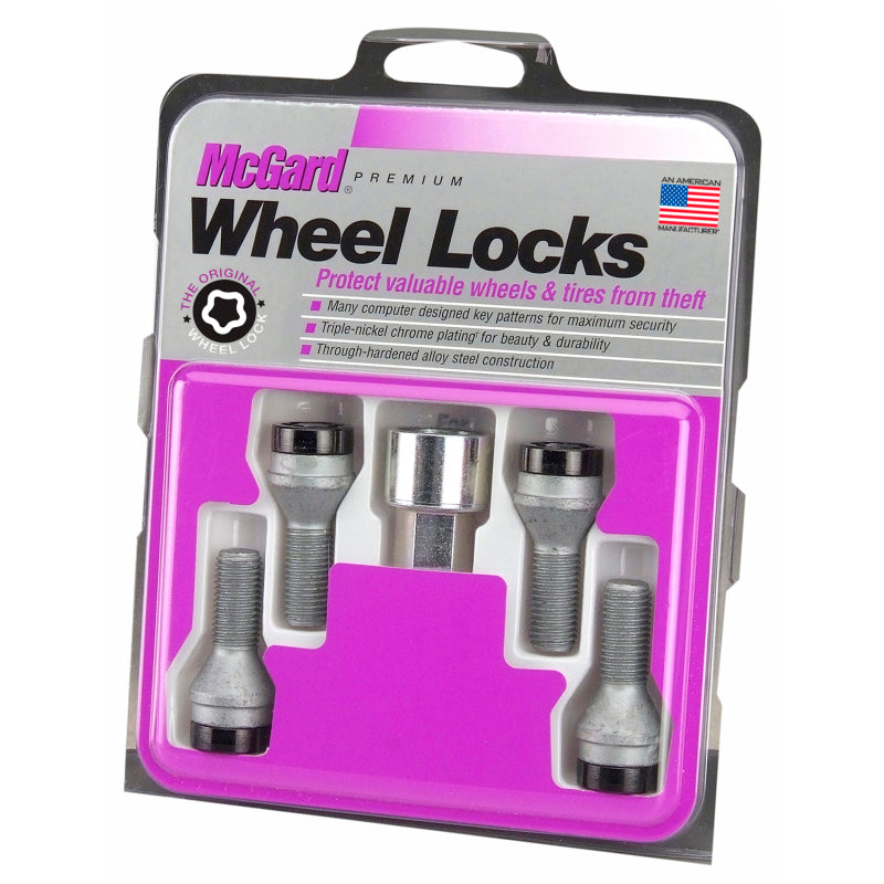 McGard Wheel Lock Bolt Set - 4pk. (Cone Seat) M12X1.25 - 27316