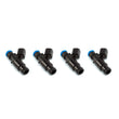 Injector Dynamics ID1050X Injectors 14mm (Grey) Adaptor Bottom (Set of - 1050.48.14.14B.4.