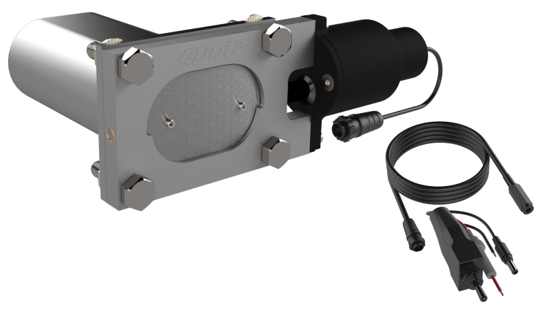 QTP Bolt-On QTEC Low Profile Oval Electric Cutout Valve - QTEC33.