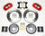 Wilwood Narrow Superlite 6R Front Hat Kit 14.00in Red Nissan - 140-11584-R.