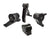 Torque Solution 4pc Engine Mount Kit: Mitsubishi Lancer/Ralliart/Evolution X 2008-15 - TS-EX-1234.