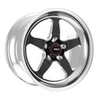 Weld S71 17x10.5 / 5x4.75 BP / 7.8in. BS Black - 71MB7105B78A.