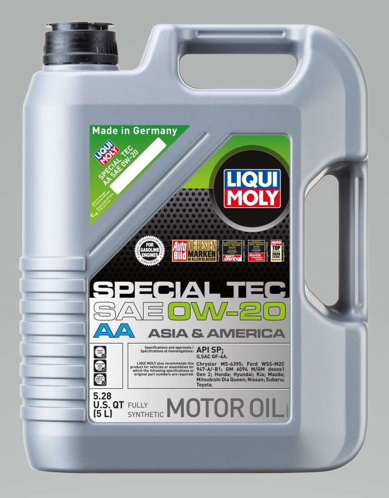 LIQUI MOLY 5L Special Tec AA Motor Oil 0W20 - 2208