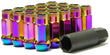 Wheel Mate Muteki SR48 Open End Lug Nuts - Neon - 32905N.