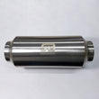 Stainless Bros 2.50in x 17in OAL Lightweight Muffler - Matte - 615-06323-0000.