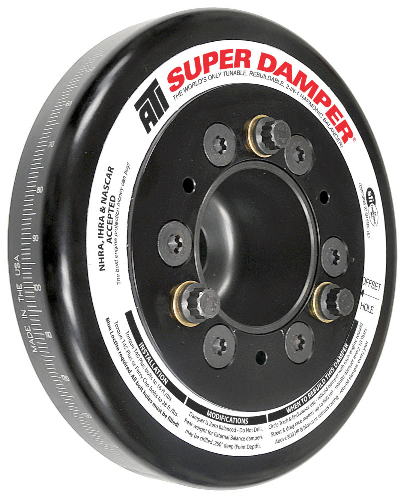 ATI Damper - 7.074in - Alum - Honda B - - ATI918471.