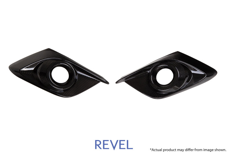 Revel GT Dry Carbon Fog Light Covers (Left & Right) - 1TR4GT0BM04.
