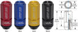 Project Kics Leggdura Racing Shell Type Lug Nut 53mm Closed-End - WCL5313U.