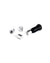 Fifteen52 Valve Stem Cap Set - Silver - 4 Pieces - 52-VALVE-PACK-SILVER.