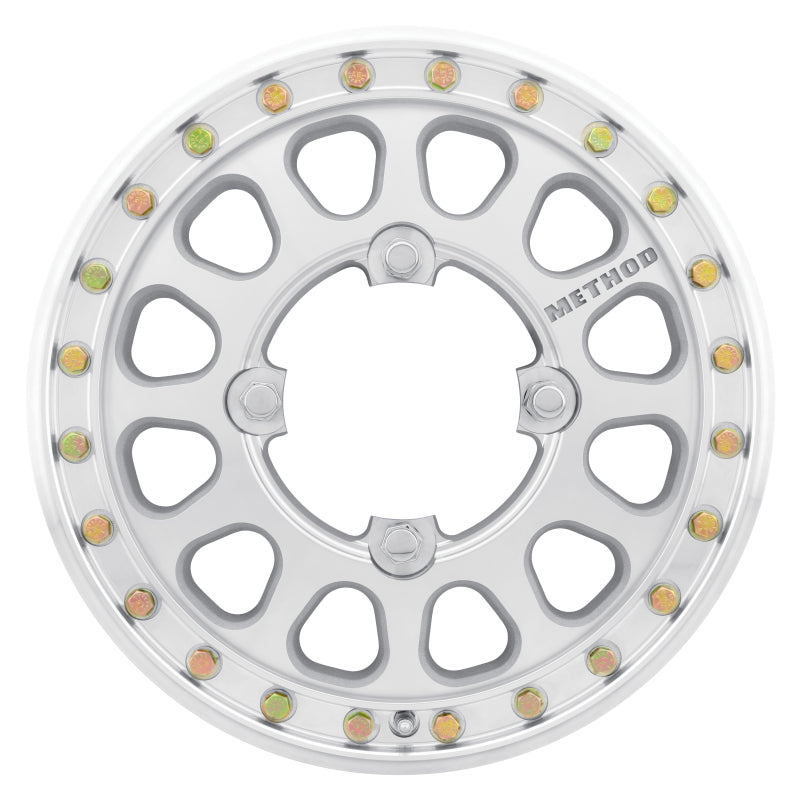 Set of 4: Method MR401-R UTV Beadlock 15x5 5+0/+46mm Offset 4x136 106mm CB - MR40155047346B2