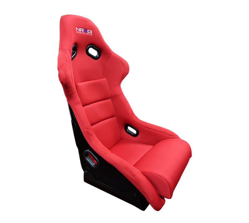 NRG FRP Bucket Seat (Red Cloth) - Large - FRP-300RD.