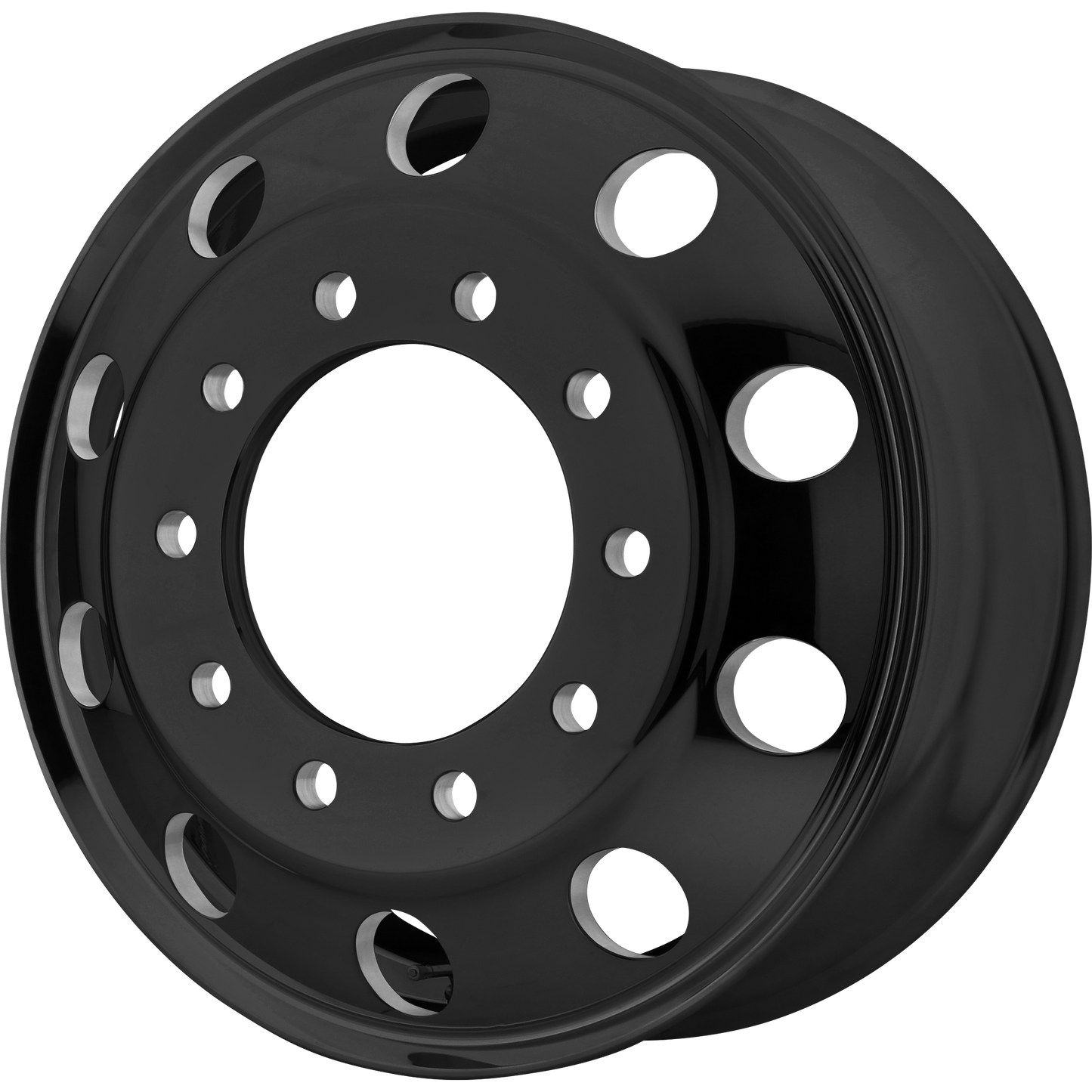 Set of 4: ATX Ao200 Baja Lite Wheel, 22x8.25 +147 Offset 10x285.75, Satin Blackout - AO20022510400H