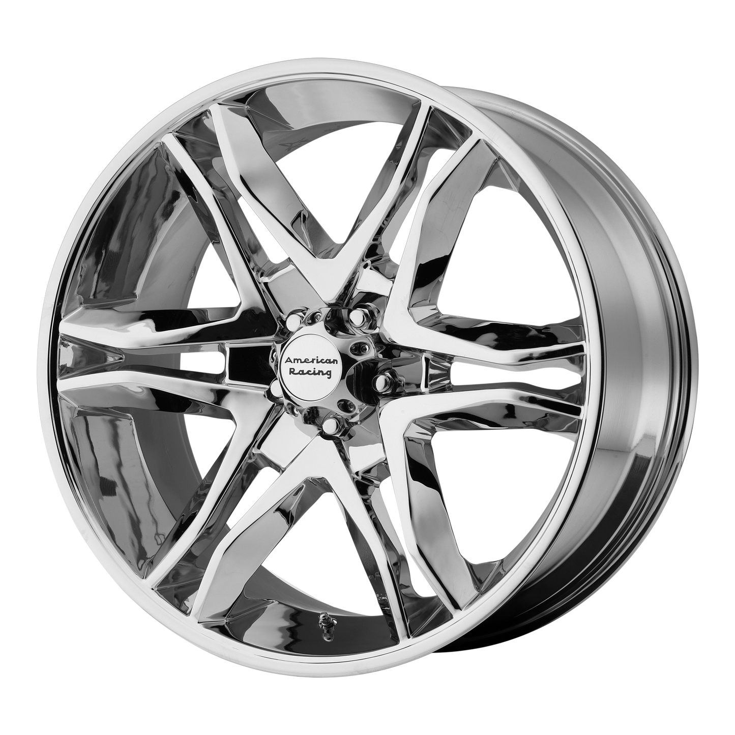 Set of 4: American Racing Ar893 Mainline Wheel, 16x8.0 +0 Offset 6x139.7, Chrome - AR89368068200