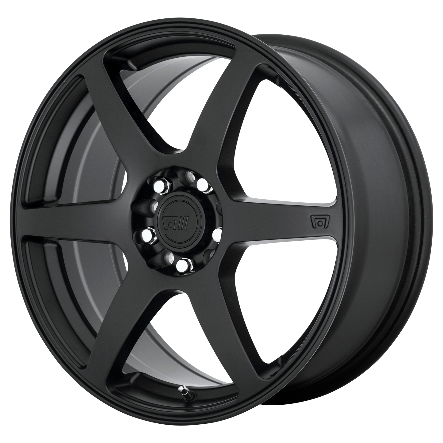 Set of 4: Motegi Mr143 Cs6 Wheel, 18x8.0 +45 Offset 5x114.3/5x120, Satin Black - MR14388017745