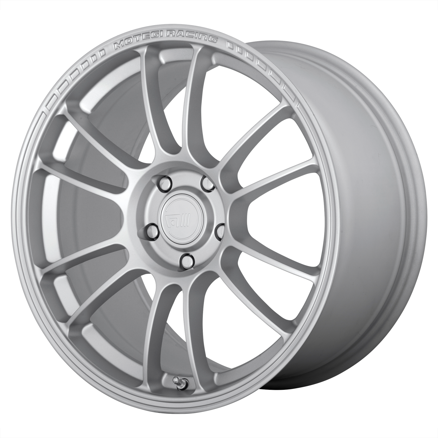 Set of 4: Motegi Mr146 Ss6 Wheel, 17x8.5 +35 Offset 5x114.3, Hyper Silver - MR14678512435
