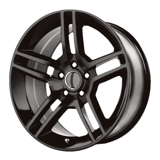 OE Creations PR101 18X10 5X4.5 G-BLK 45MM - 101B-816545.