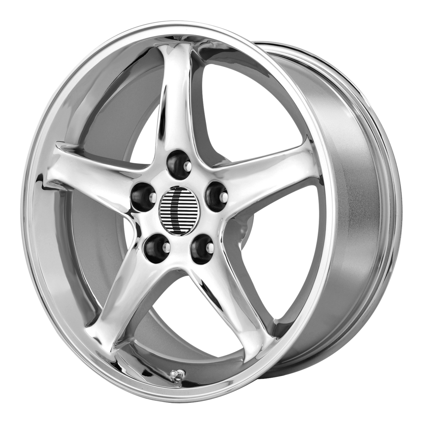 OE Creations Pr102 Wheel, 17x9.0 +24 Offset 5x114.3, Chrome - 102C-796524.