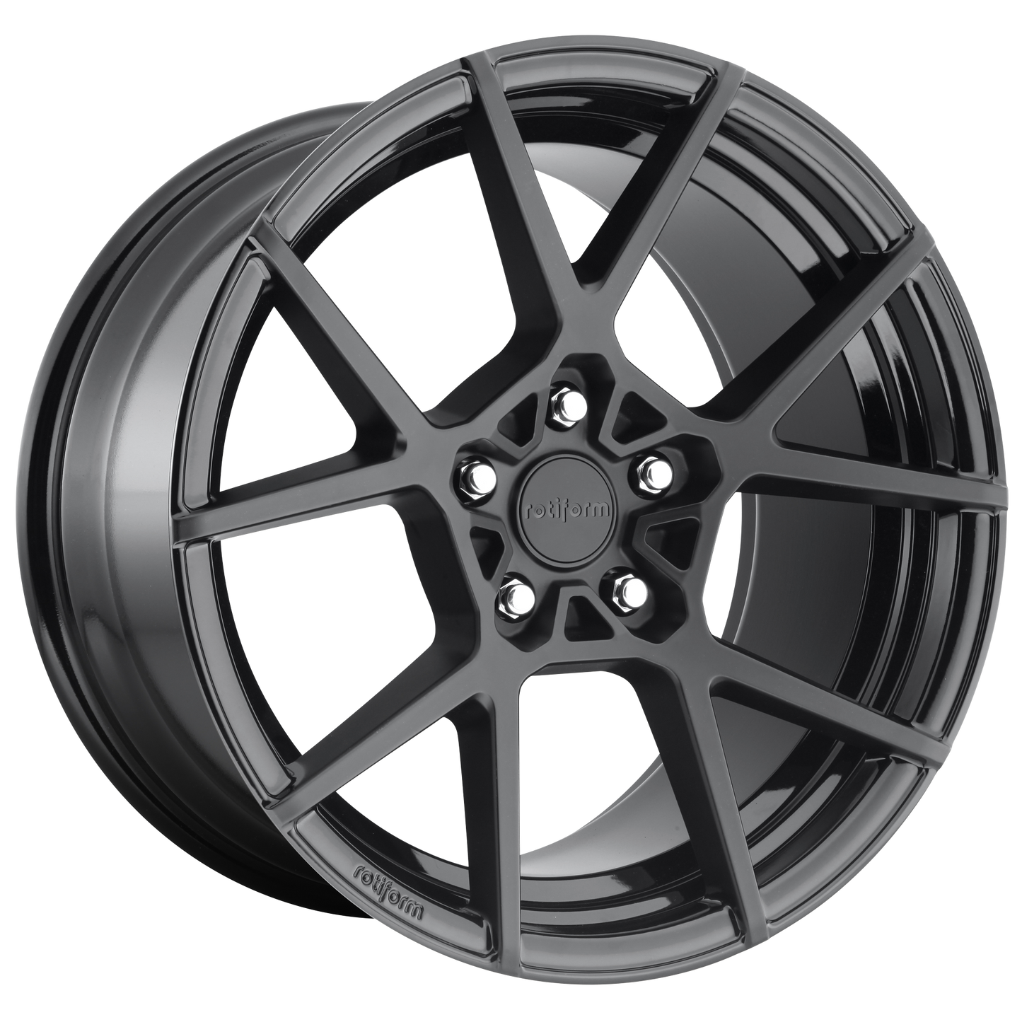 Set of 4: Rotiform R139 Kps Wheel, 18x9.5 +35 Offset 5x100, Matte Black - R139189579+35