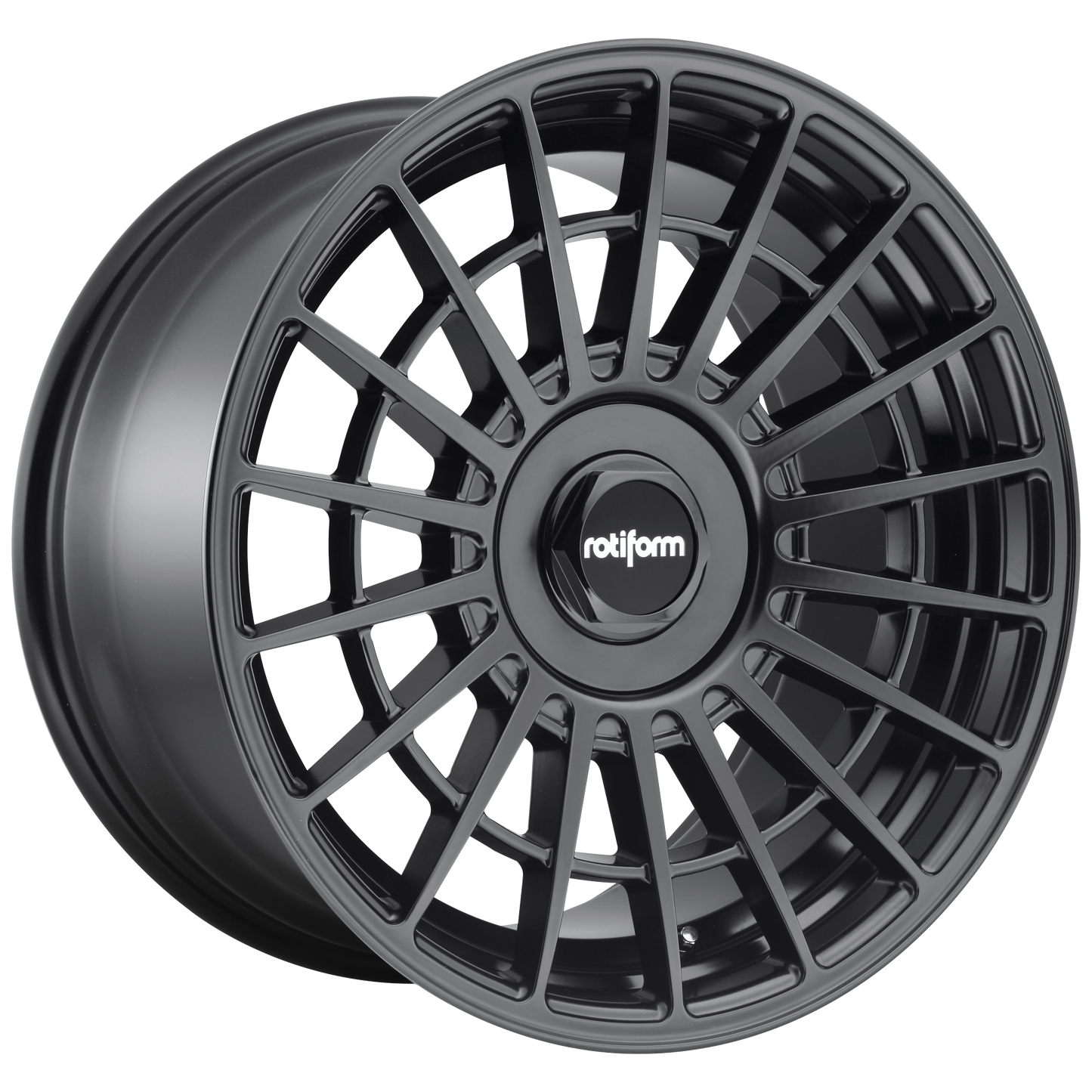 Rotiform R142 Las R Wheel, 19x8.5 +35 Offset 5x112/5x114.3, Matte Black - R142198507+35