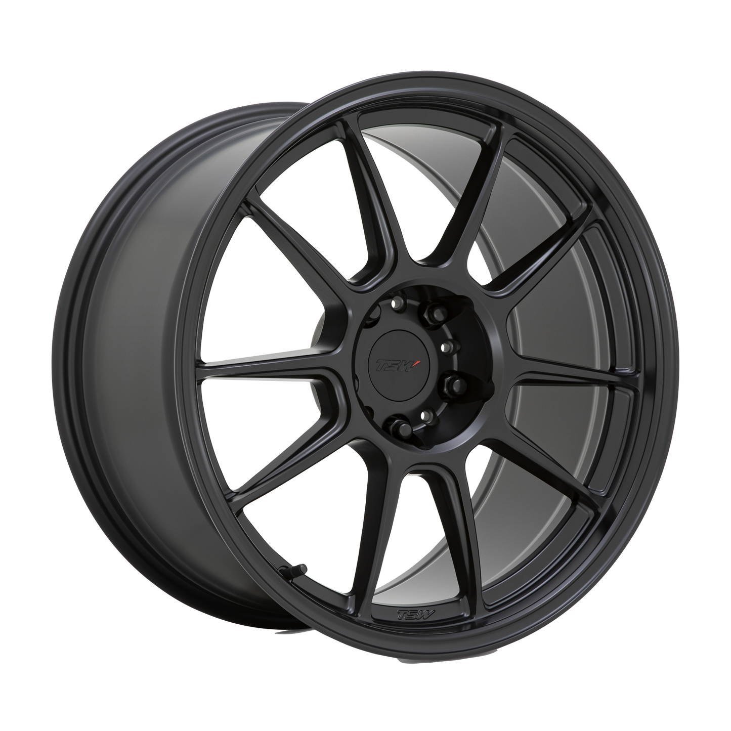 Set of 4: TSW Imatra Wheel, 18x8.5 +35 Offset 5x114.3, Matte Black - 1885ITA355114M76
