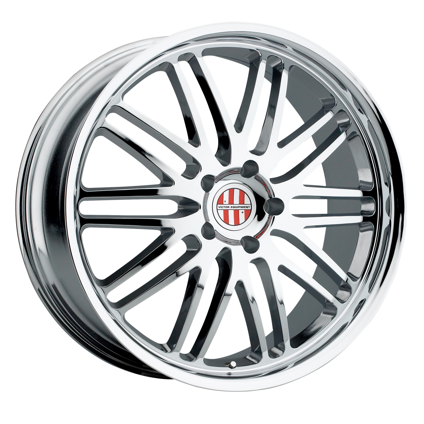 Set of 4: Victor Equipment Lemans Wheel, 20x11.0 +49 Offset 5x130, Chrome - 2011VIL495130C71