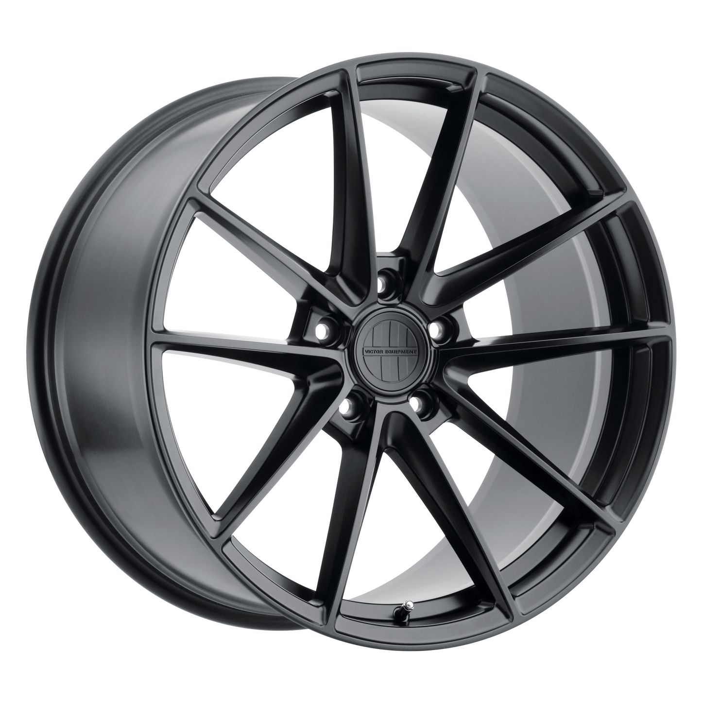 Set of 4: Victor Equipment Zuffen Wheel, 21x11.0 +40 Offset 5x130, Matte Black - 2111VZF405130M71