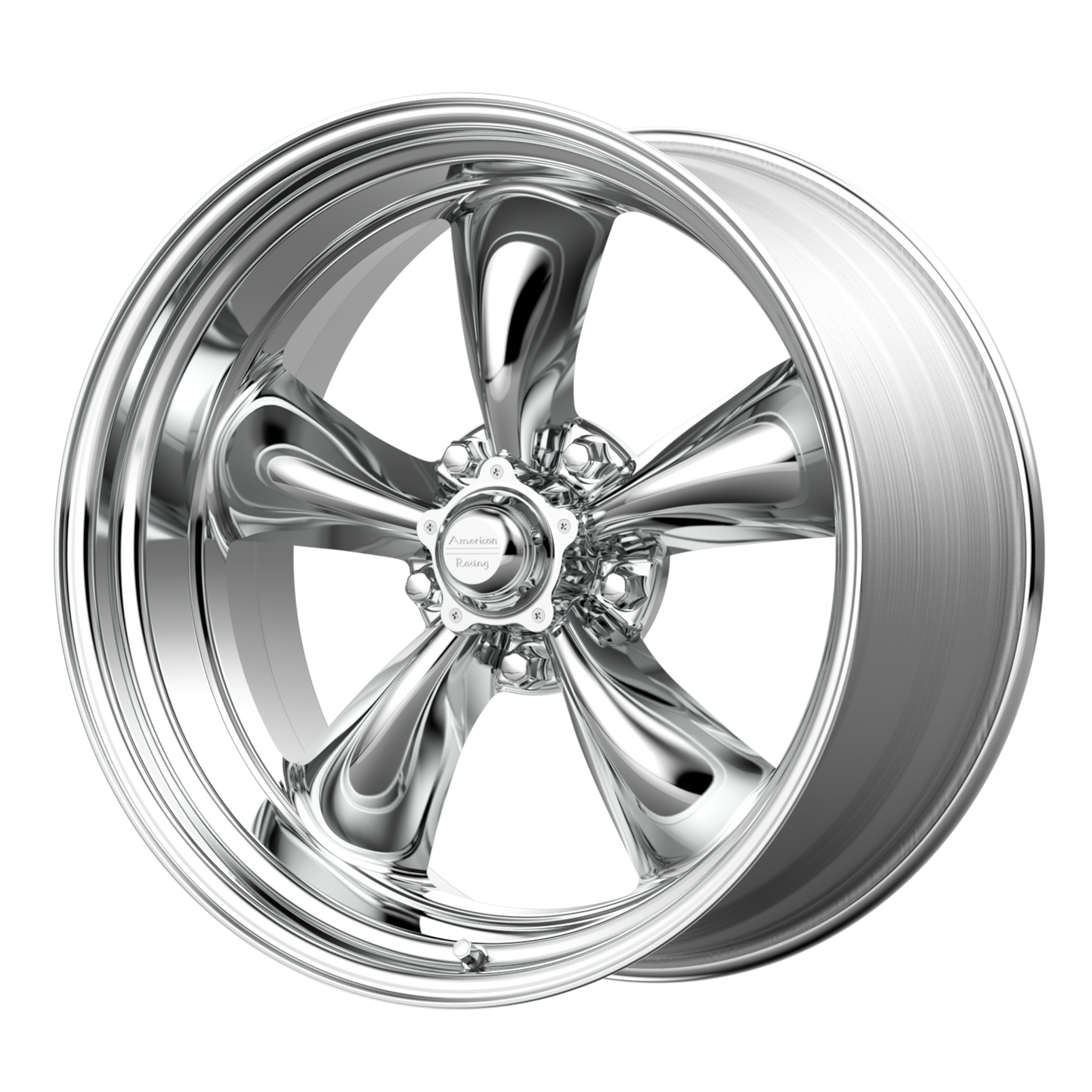American Racing Vn515 Torq Thrust Ii 1 Pc Wheel, 20x8.0 +0 Offset 5x120.65, Polished - VN5152861